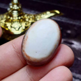 نگین درشت سنگ عقیق سه پوست خراسانی معدنی کد 25890