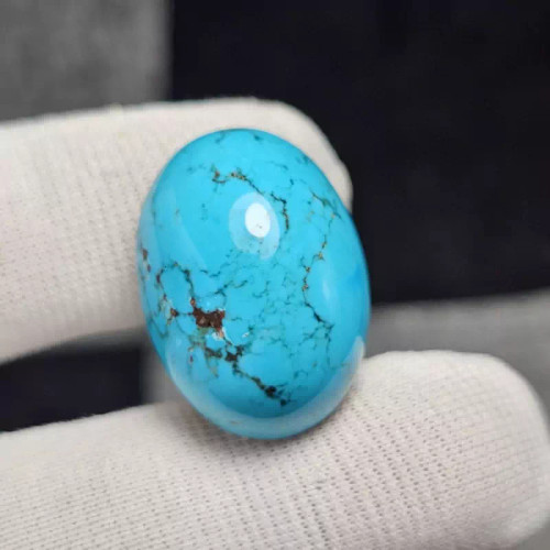 نگین سنگ فیروزه معدنی وارداتی کد 32465
