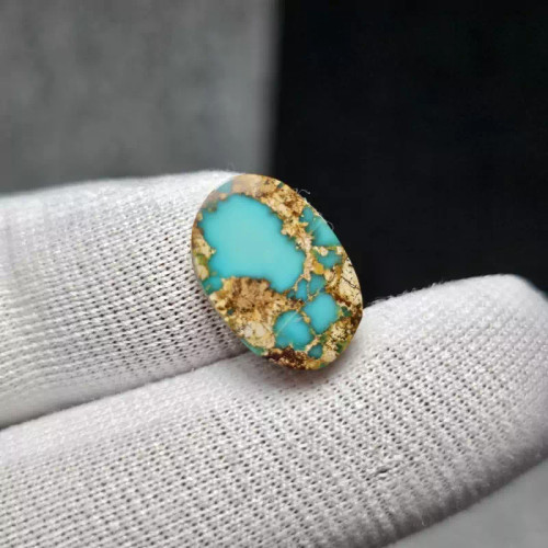 نگین سنگ طبیعی فیروزه معدنی نیشابورکد 32375