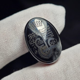 نگین سنگ حدید صینی معدنی عین العلی کد 38132